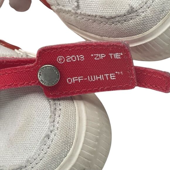 Off-White Kids Vulcanised- Sneakers 24” kids size 6 RARE - Picture 3 of 13